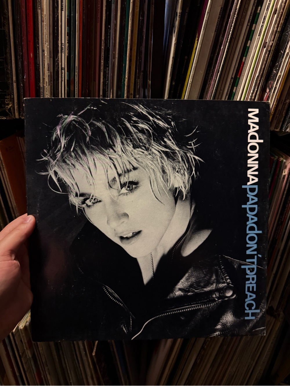 Madonna Papa Don’t Preach 12 Inch Single